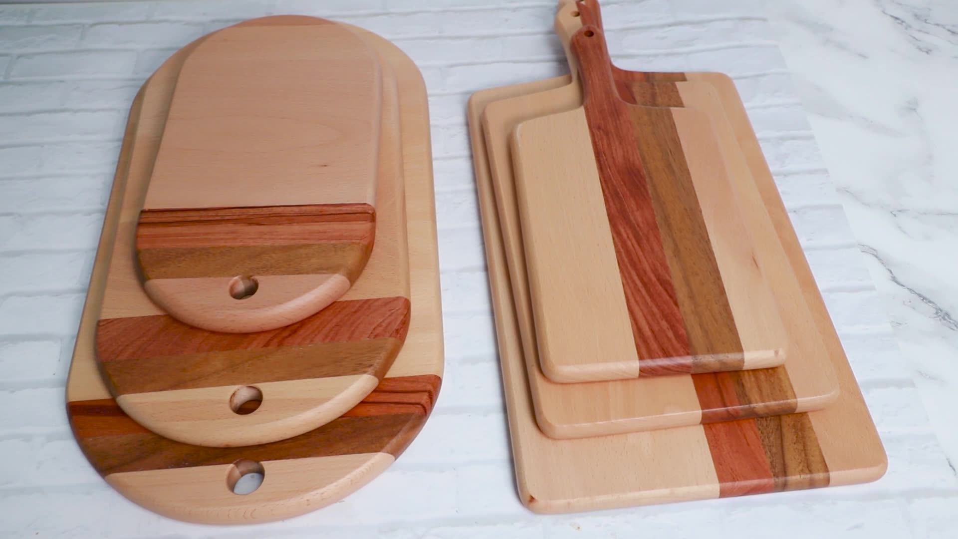 Acacia Wooden Kitchen Chopping Boards For Meat And Fruit Small Cutting