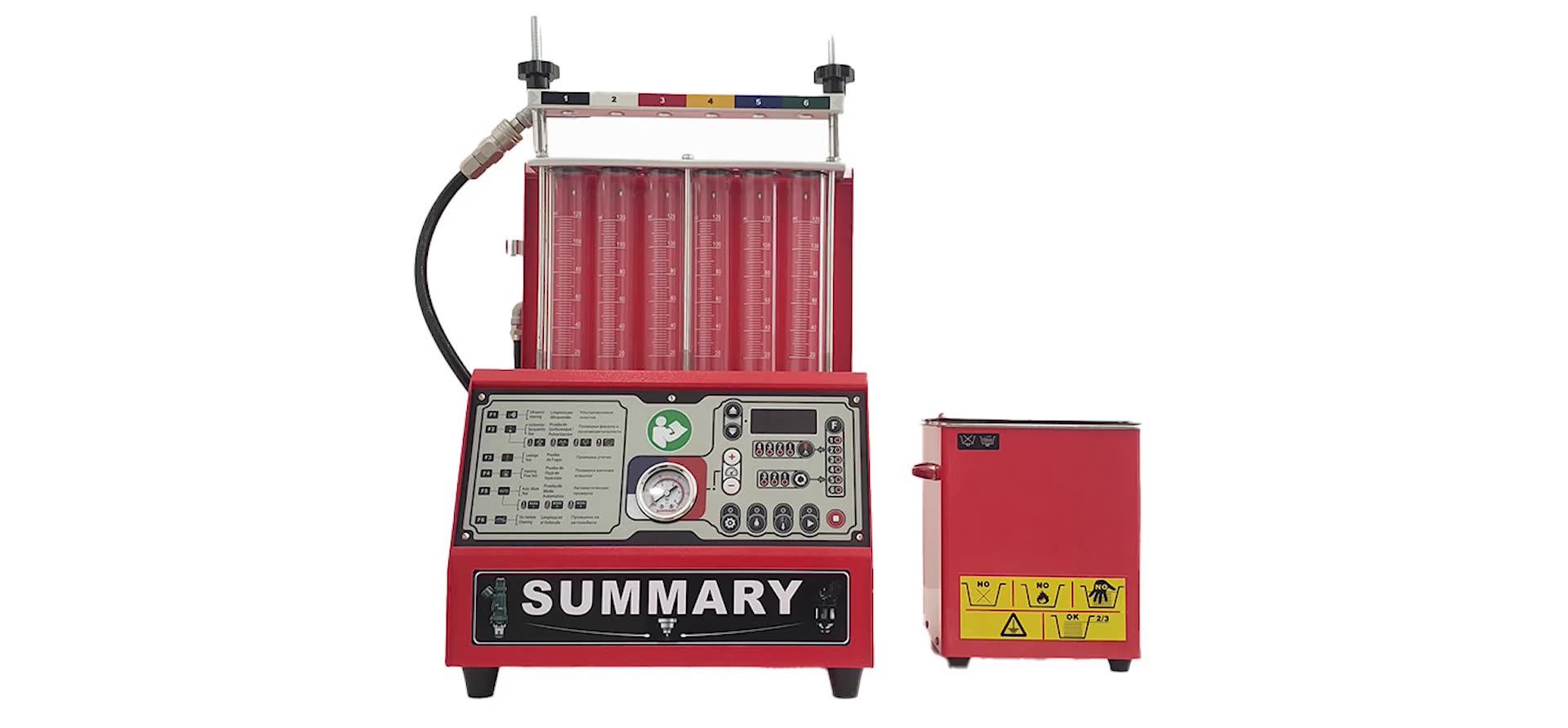 Summary Auto Fuel Gdi Injector Puller Tester And Cleaner Machine Kit