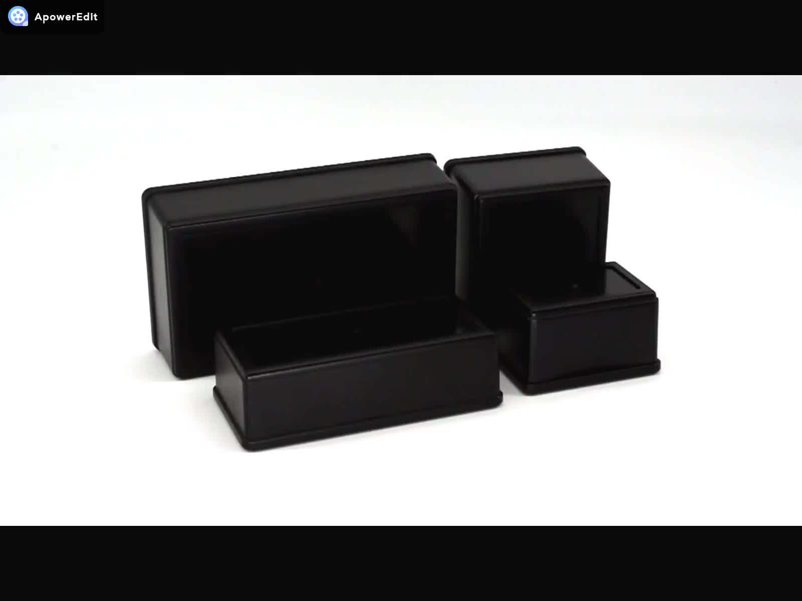 Custom Black Plastic Enclosure Box For Electronic Device Housing Buy