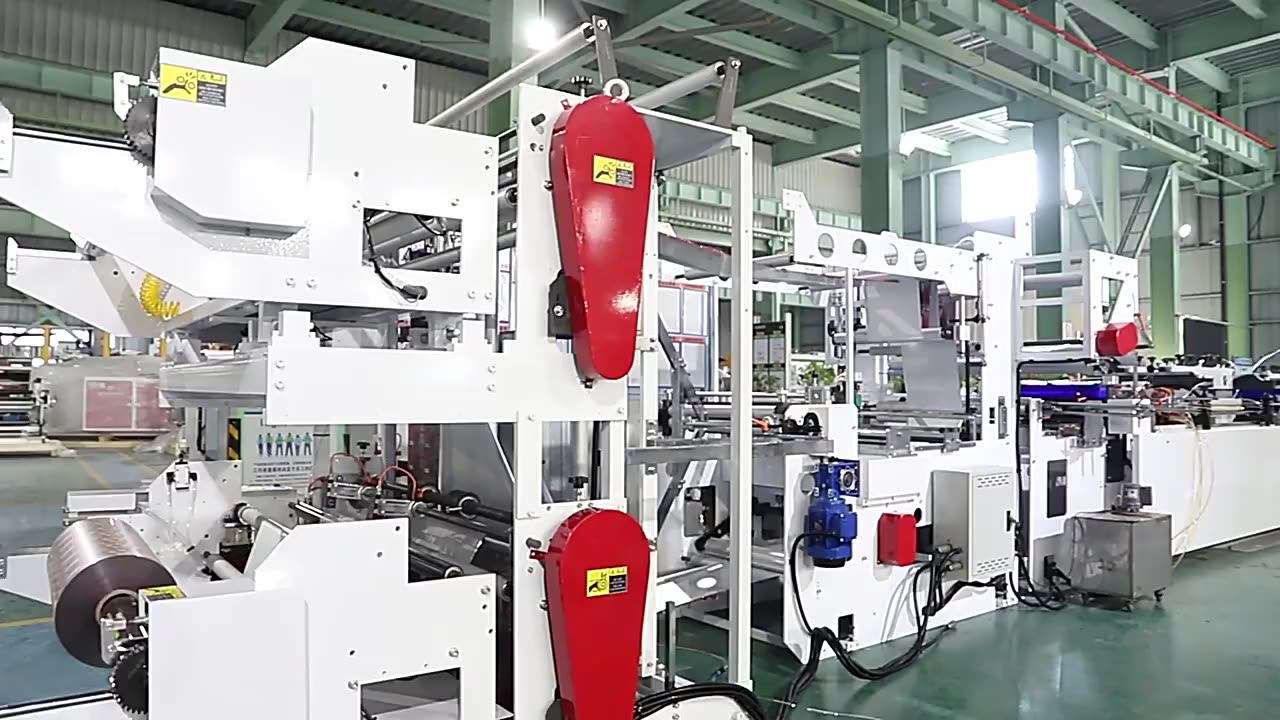 Automatic Multifunction Plastic Laminated 3 Sides Sealing Zipper