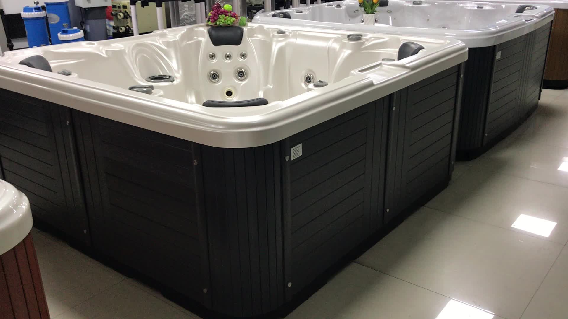 Drop In Freestanding Fiberglass Outdoor Hot Tub For 7