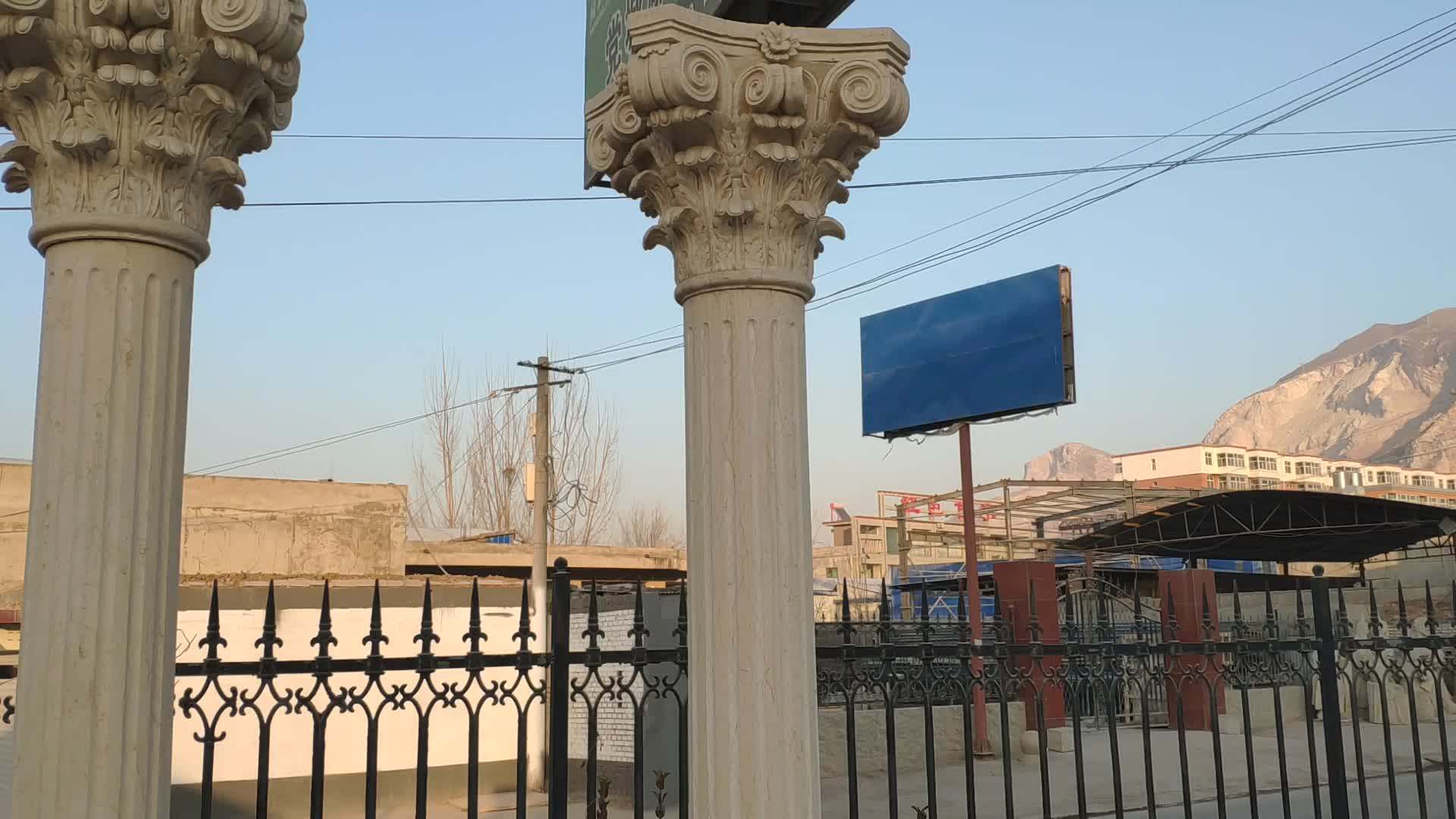 Moden Marble Roman Column Decorative House Pillars Designs Ntmh089y
