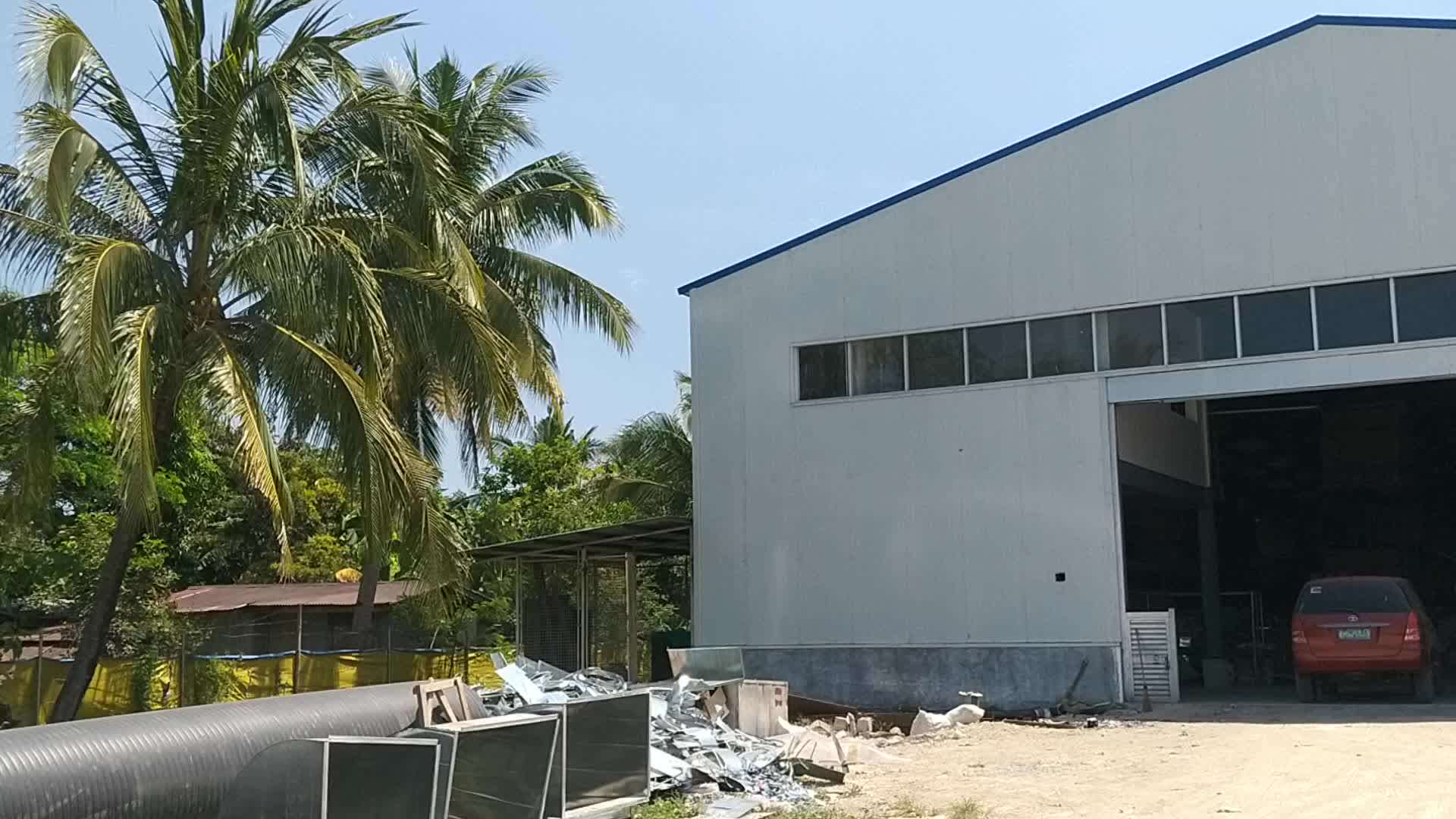 Cheap Case Prefabricated Steel Structures Warehouse Building Modesto