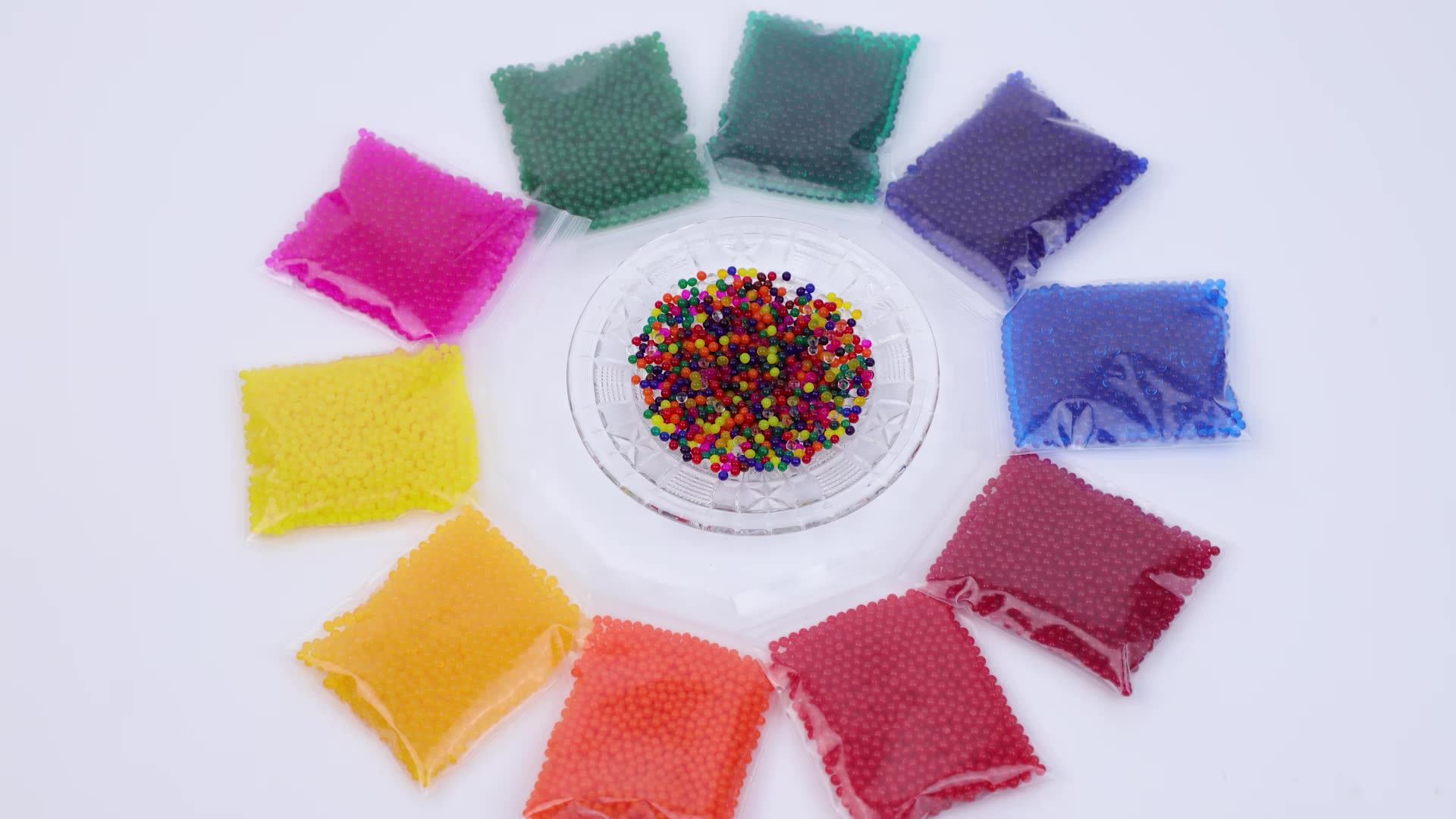 Top Quality Ecofriendly Nontoxic Color Round Magic Water Beads Water