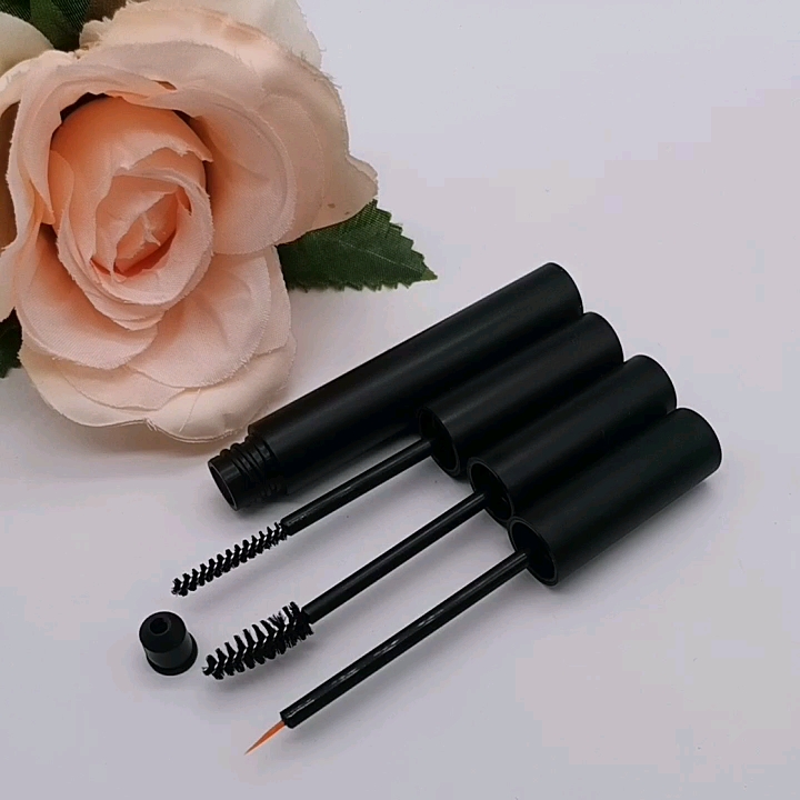11ml Custom Popular Empty Clear Black Eyelash Mascara Bottle Container