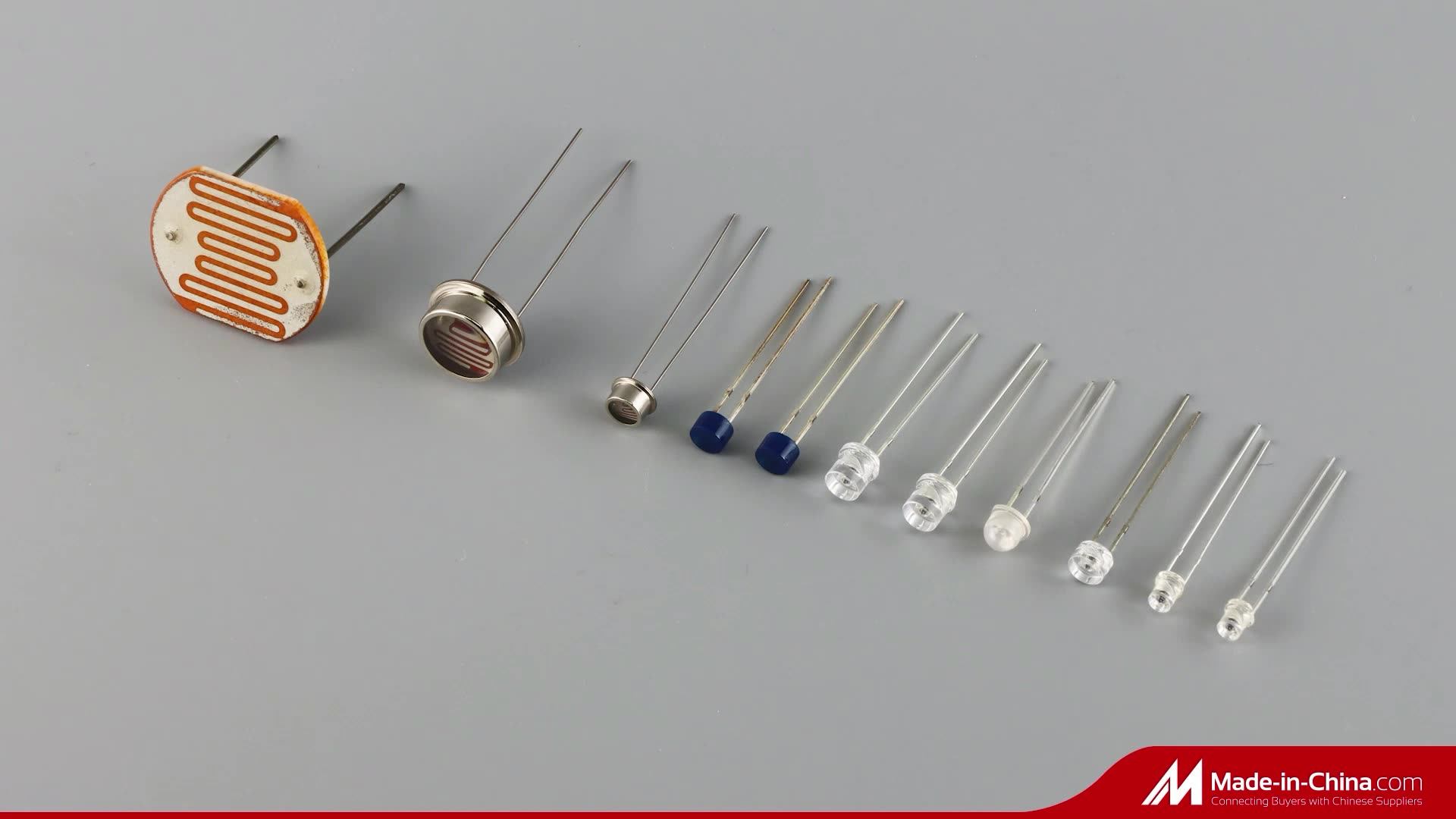 10x Fotowiderstand GL5549 - Lichtabhängiger Widerstand 5mm