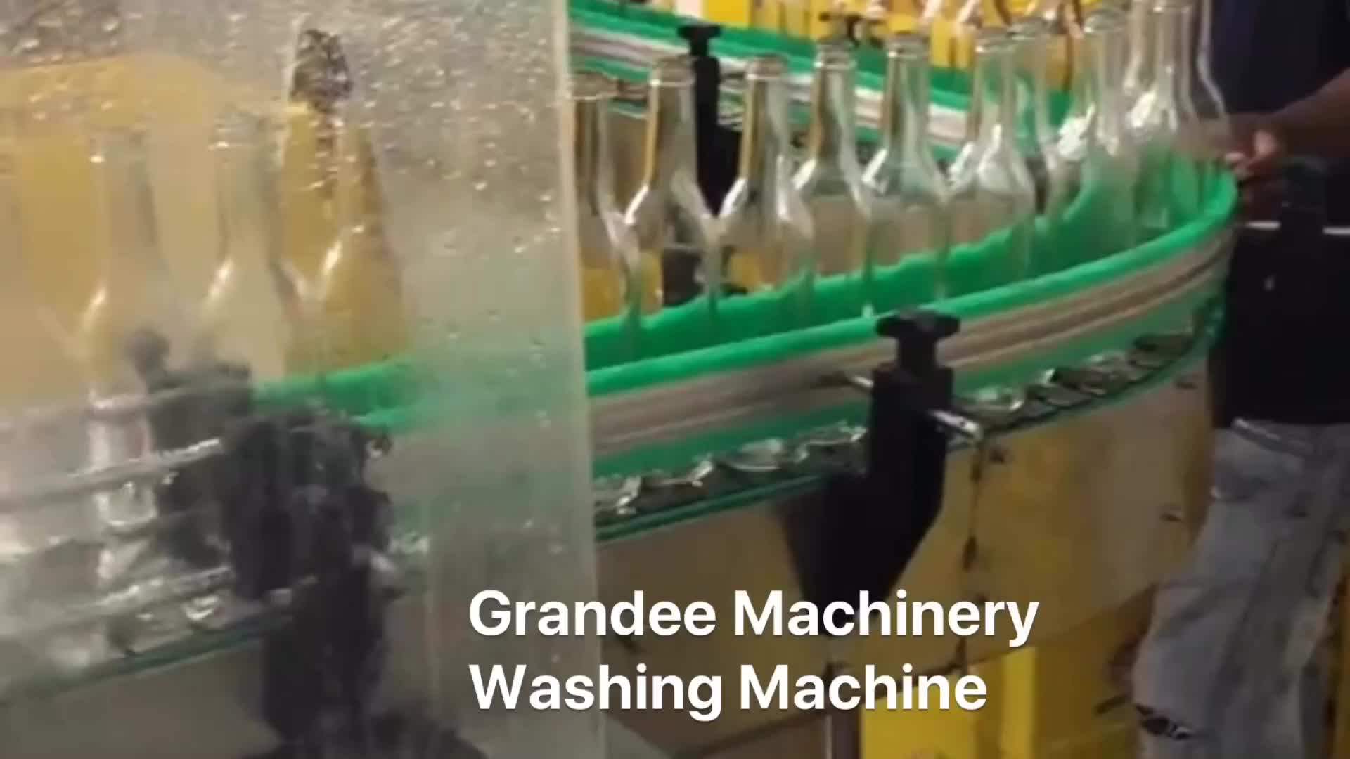 Automatic Glass Bottle Cleaning Brushing Machine Buy Glass Bottle