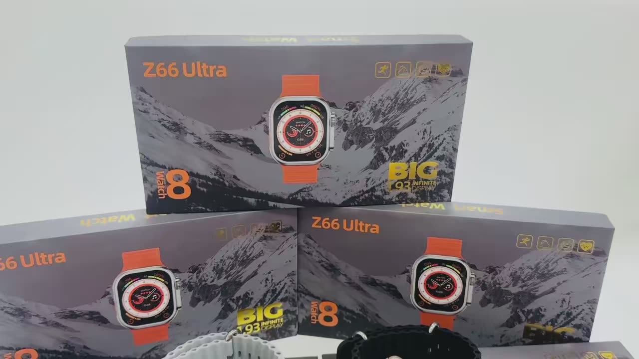 New Watch 8 Z66 Ultra Series 8 Smart Watch 1.92inch Screen Waterproof Fitness Tracker Smartwatch