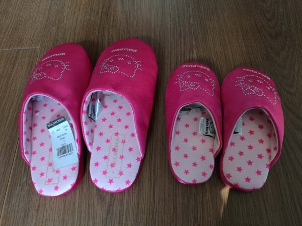 Pantoufles enfants en satin - Ref 1018722 Image 5