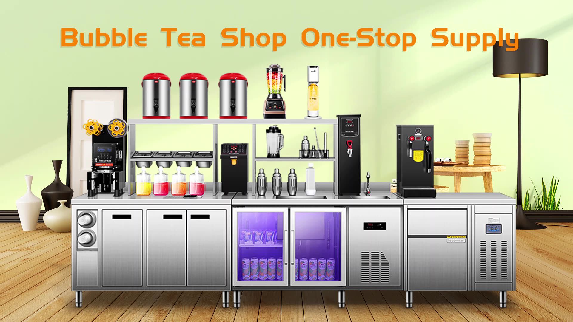 Bubble Tea Shop Interior Design Bubble Tea Display Furniture Decoration