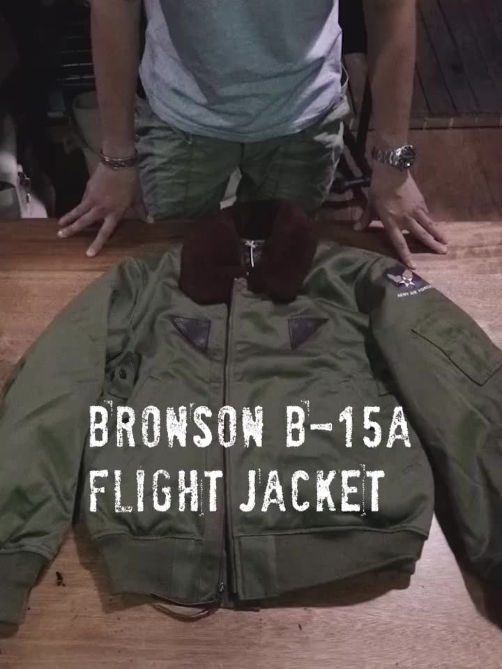 Bronson 1944 USAAF Type B-15A Flight Jacket Intermediate Flying