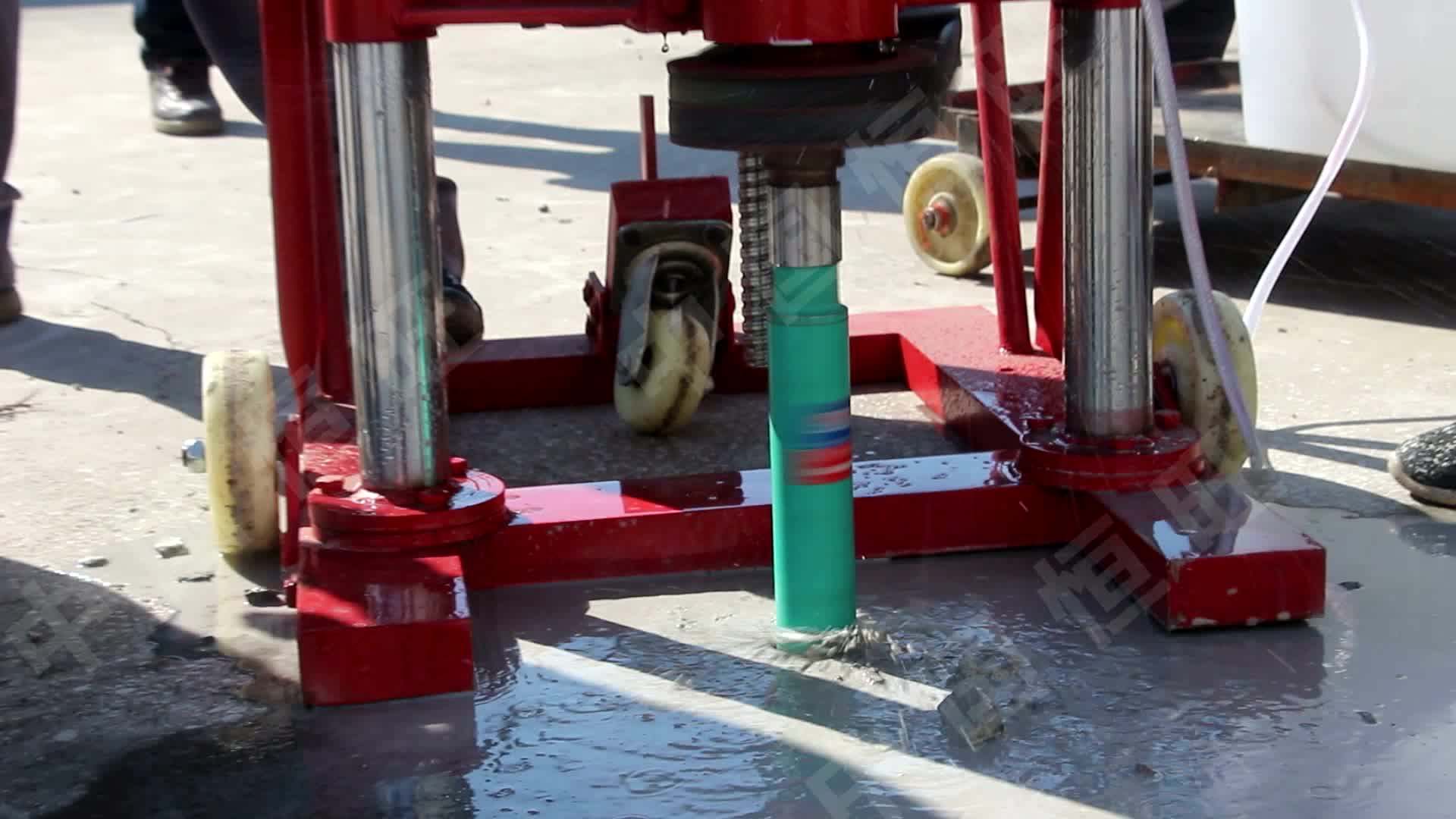 Cement Concrete Diamond Core Sample Drilling Rig Concrete Rock Core