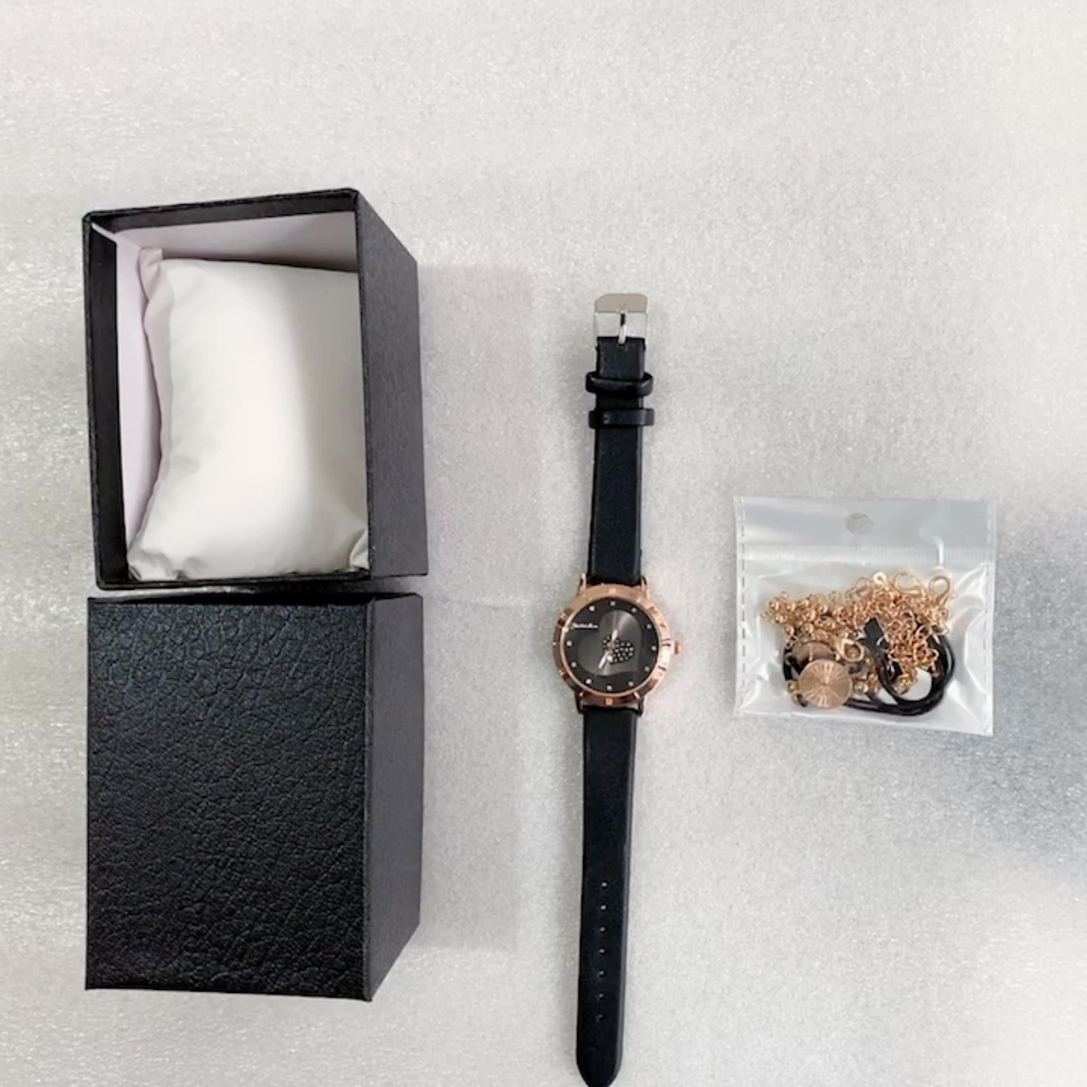 9821 Luxury Ladies Watch with Bracelets Montre Femme Luxe