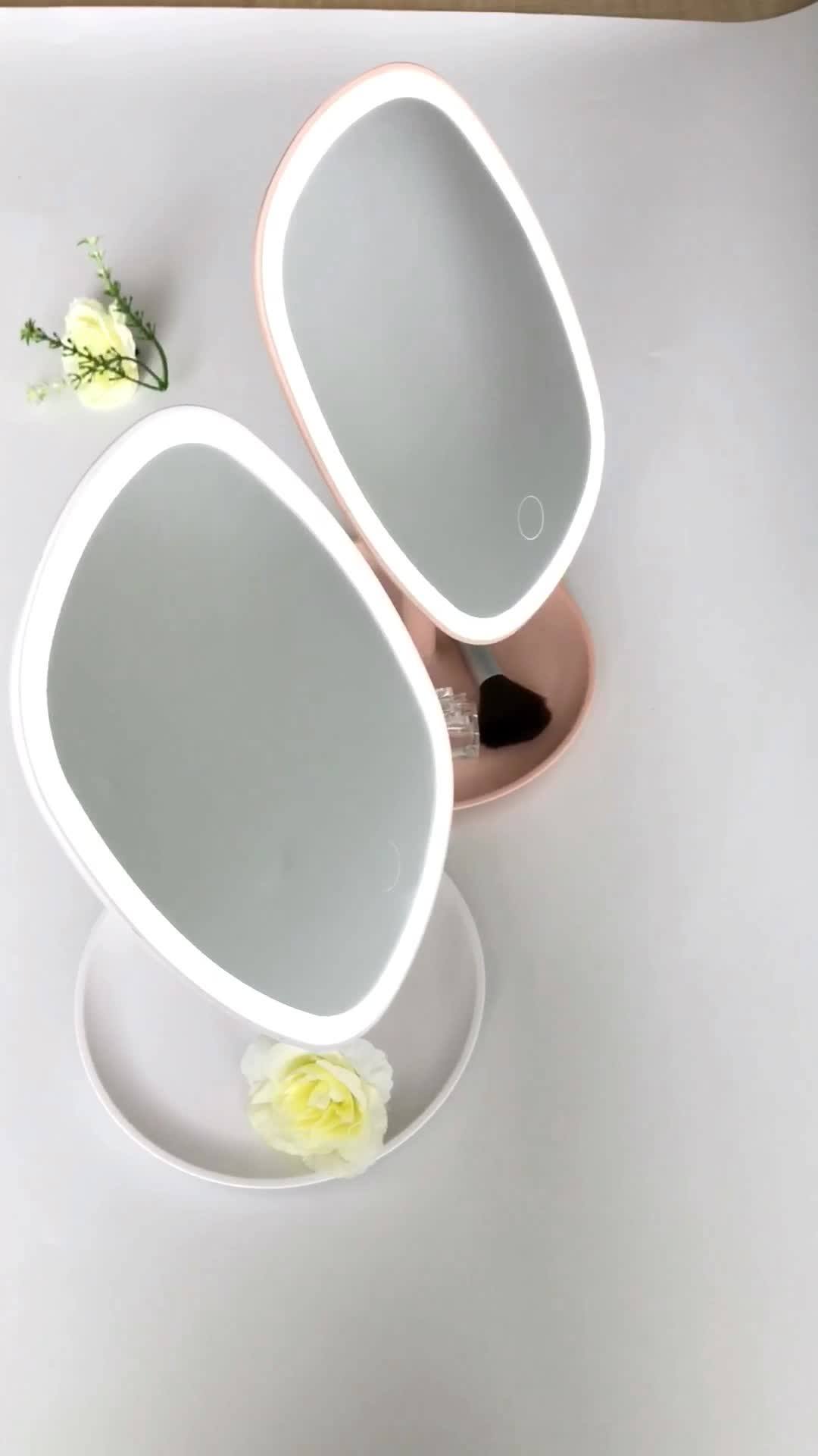 Plastic Imported Wholesale Standing Makeup Mirror Elegant For Dressing