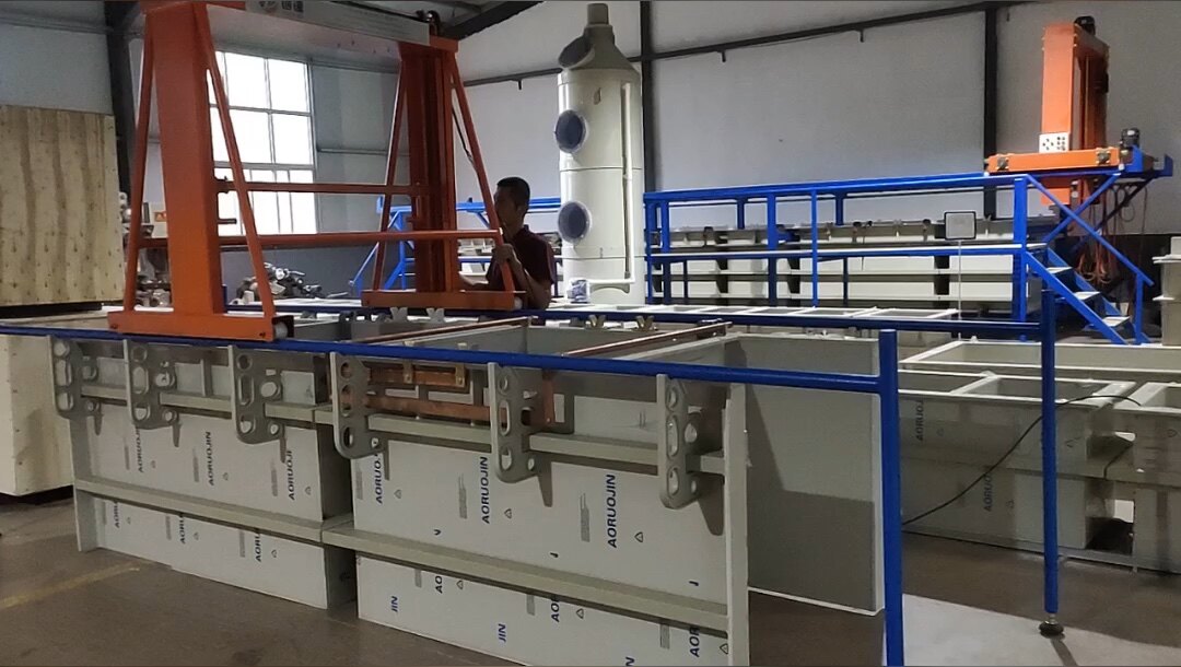 High Productivity Electroplating Equipment for Zinc Nickel Copper