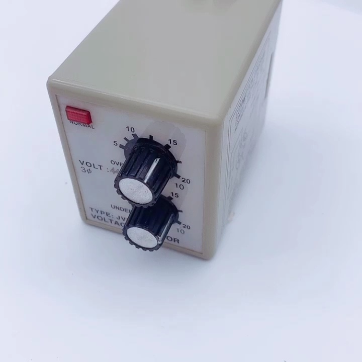 JVM2 voltage monitoring relay, View relay voltage and phase monitoring