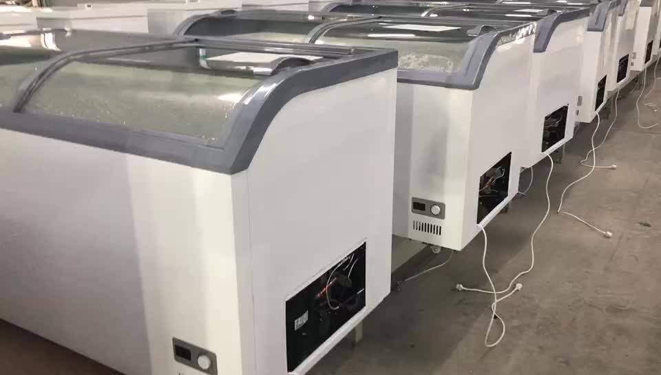 Used Ice Cream Freezer For Sale / Commercial Topopen Door Used Ice Cream Freezer For Sale Buy