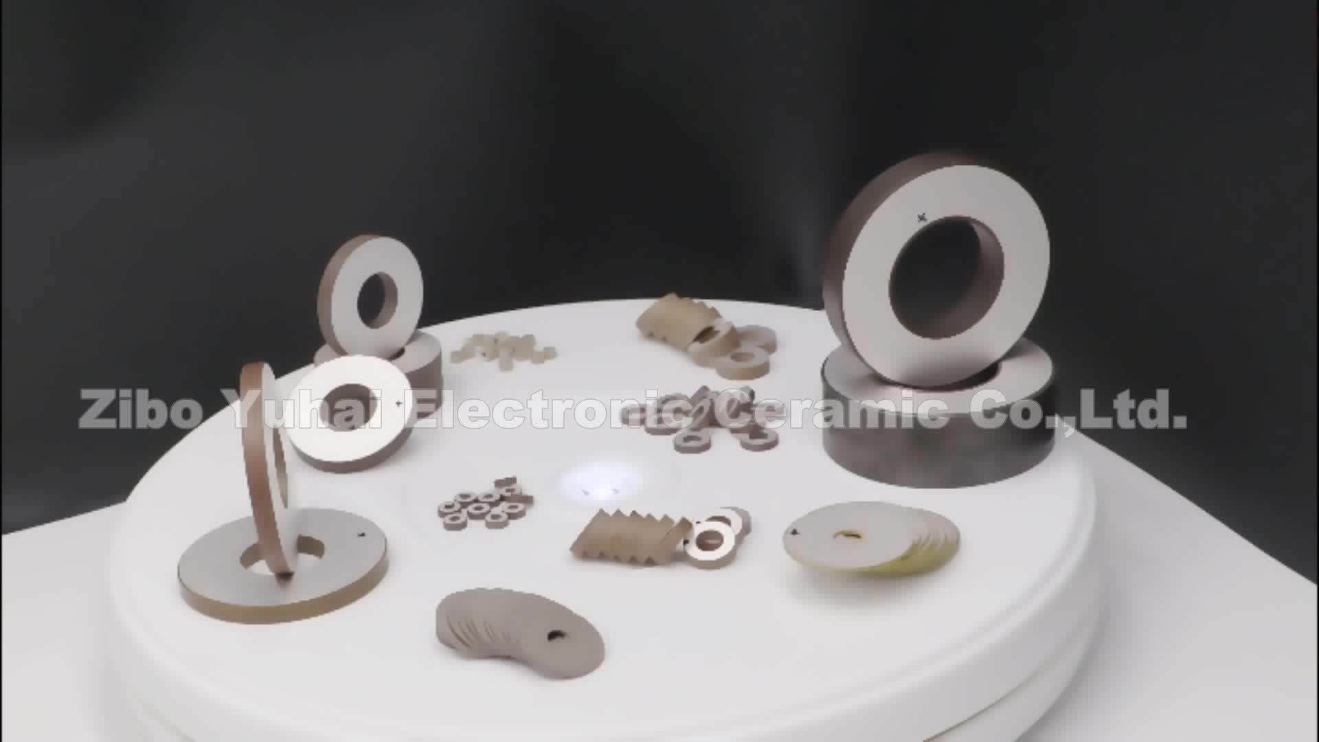 Ring Piezoelectric Ceramic 50*17*6.5mm,Customize Ultrasonic Piezo