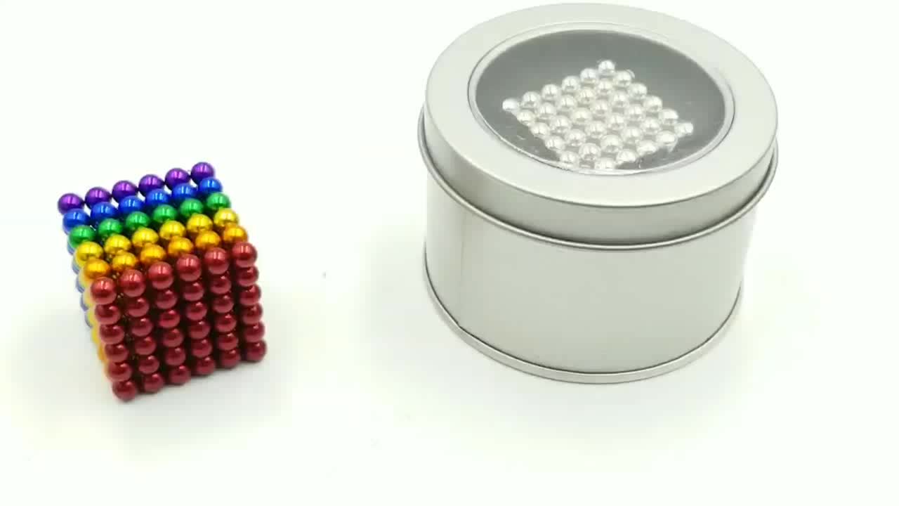 Colorful Ball 216pcs 5mm Neodymium Square Balls