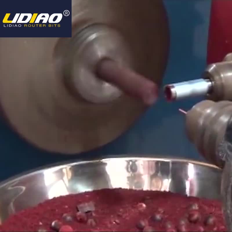mũi khoan đất Hợp kim mịn răng đính hạt dao đính hạt mài tròn đục lỗ khoan lỗ nhỏ đính hạt dao chế biến gỗ kim loại dao phay mũi khoan gỗ mũi khoan rút lõi unika Mũi khoan