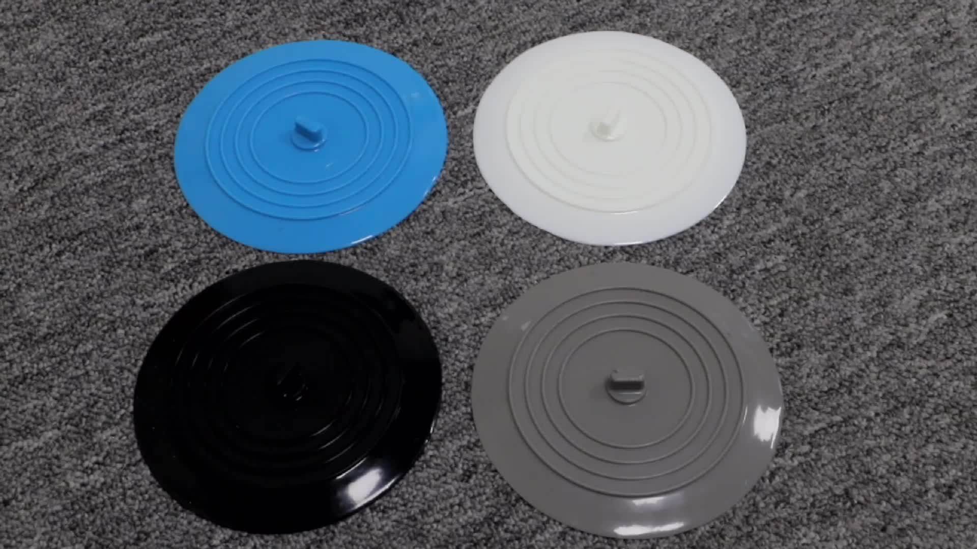 Hot Sale 15cm Silicone Rubber Bathroom And Kitchen Round Sink Stopper