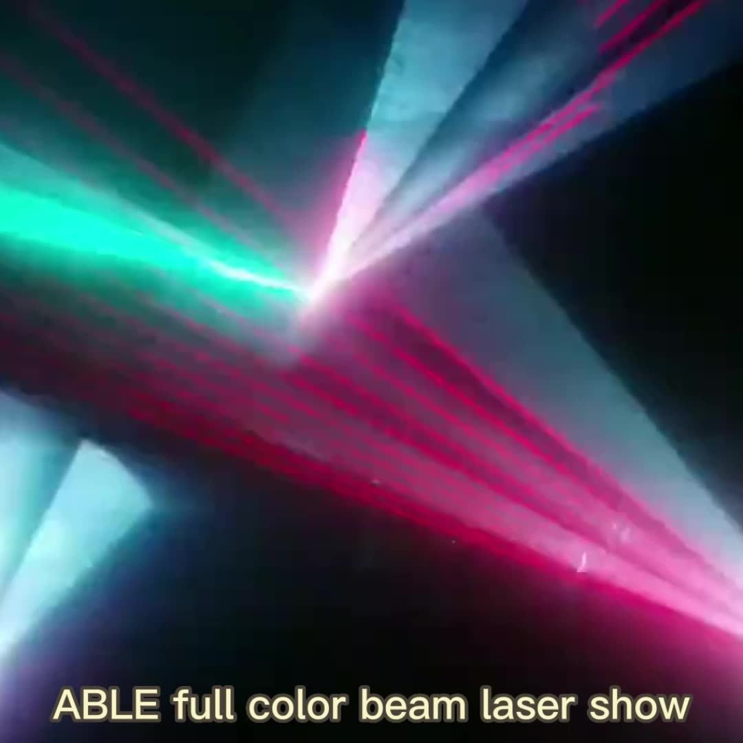 High Quality Multifunctional Stage Laser Lights 7.5w Rgb Full Color