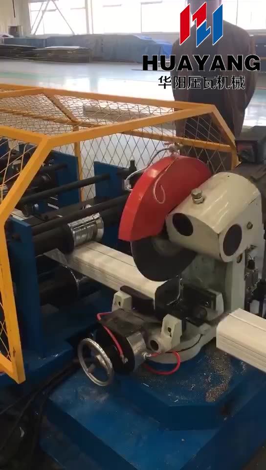 Metal Drain Pipe Downspout Roll Forming Machine/ Rain Spout Gutter