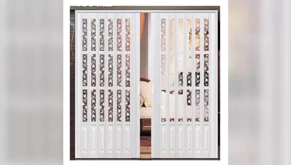 Easy Installation Sliding Pvc Folding Door Room Divider For Partition Wall Buy Pvc Folding