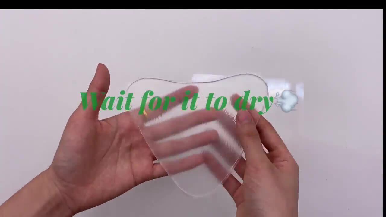 Medical Grade Silicone Care Reusable Anti Wrinkle Chest Pad T Shape