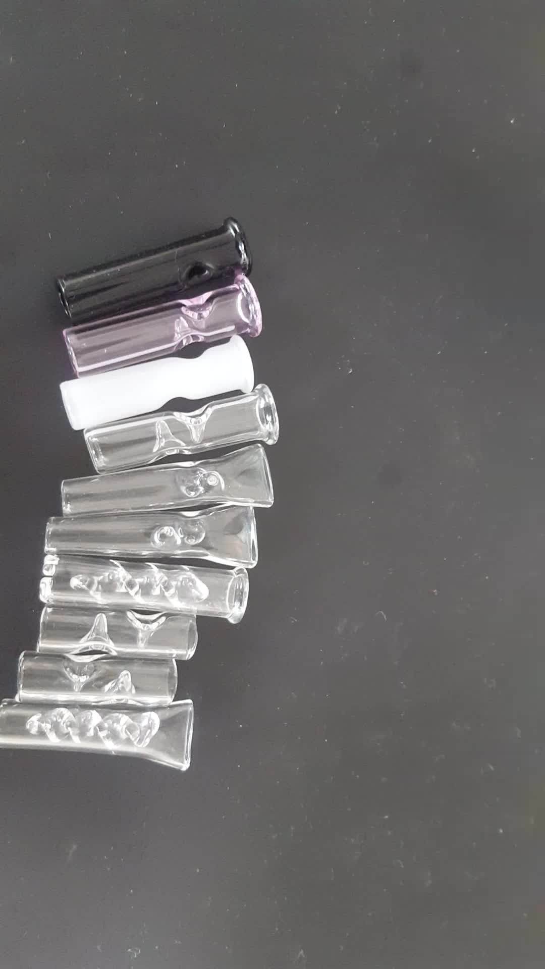 Wholesale Glass Filter Tips Cigarette Holder For Tobacco Dry Herb Raw