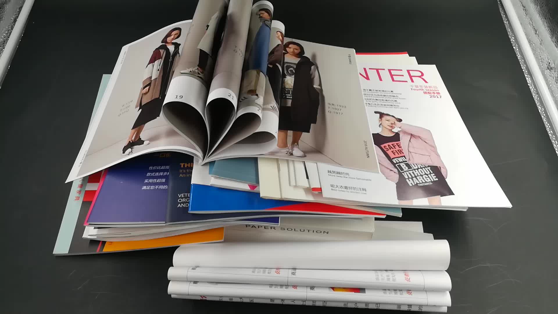 Custom On Demand Wholesale Perfect Binding Full Color Art Paper Soft