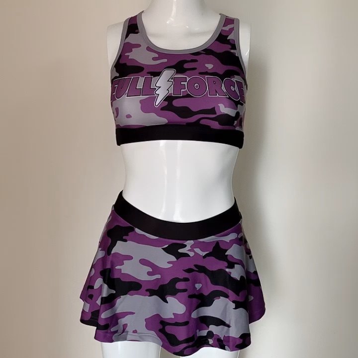 2020 New Design Cheerleader Cheerleading Practice Wear Uniforms Skirts