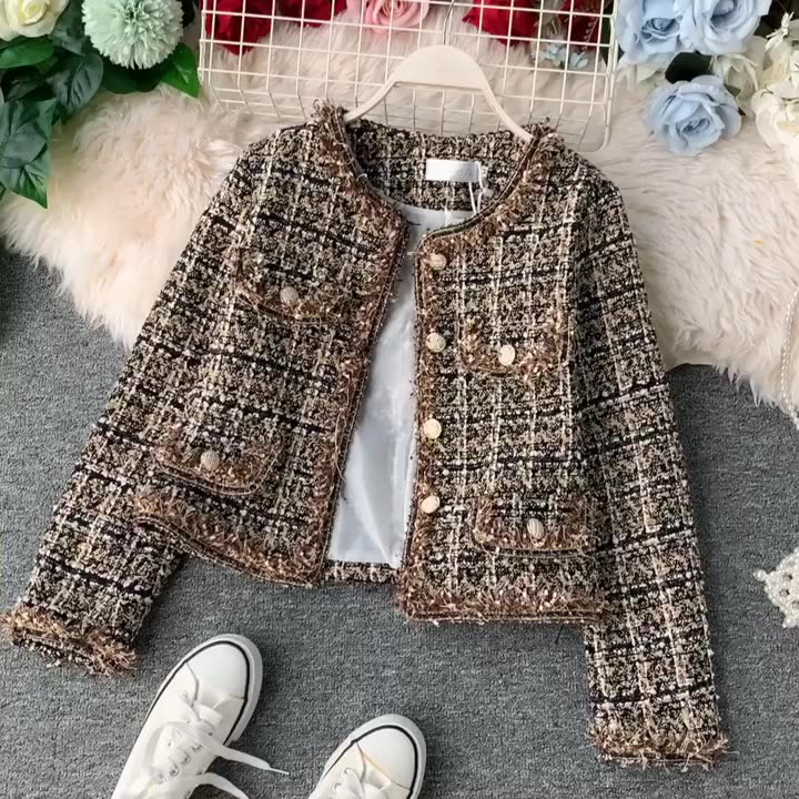 【beautiful people】Tweed Short Coat 日本製 beautiful people】Tweed Short Coat 日本製（About Cashmere
