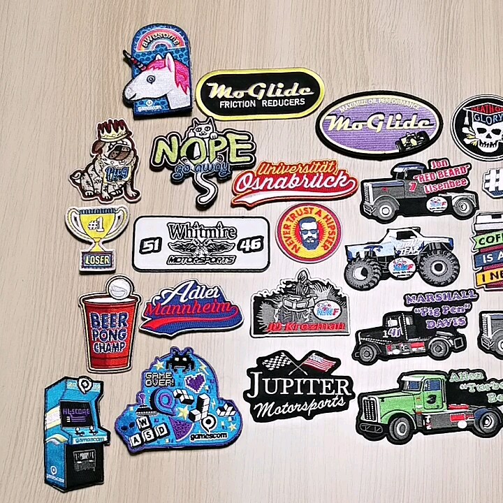 Personalised Hook Loop Patch Personalised Wolf Embroidered Patch - 10cm Hook And Loop (Velcro) Back, Made In UK For Airsoft & More Collectible Boy - Foto 8