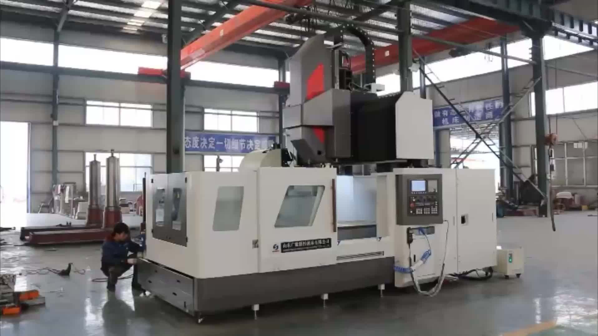Fanuc Controller Cnc Milling Machine Price Gmc3018 Gantry Type Cnc