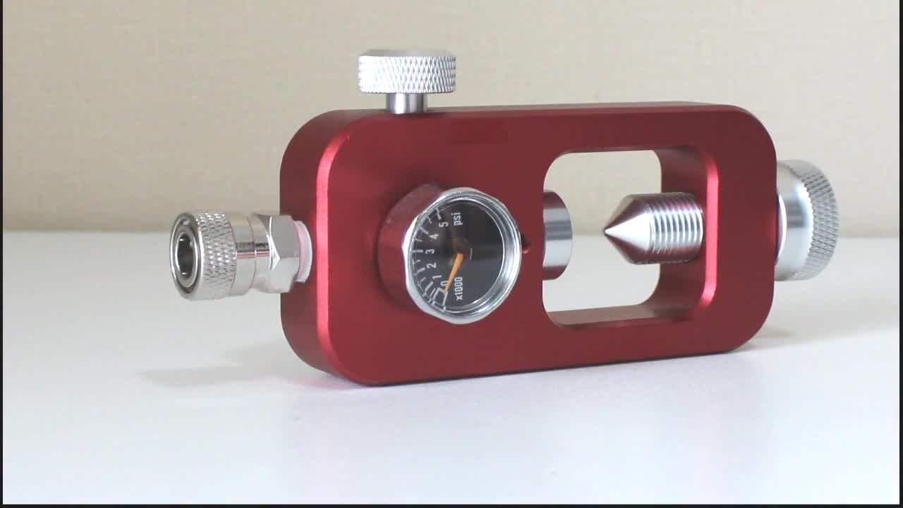 Scuba Fill Station Paintball Hpa Tank Fill Adapter Blue Red Black Buy