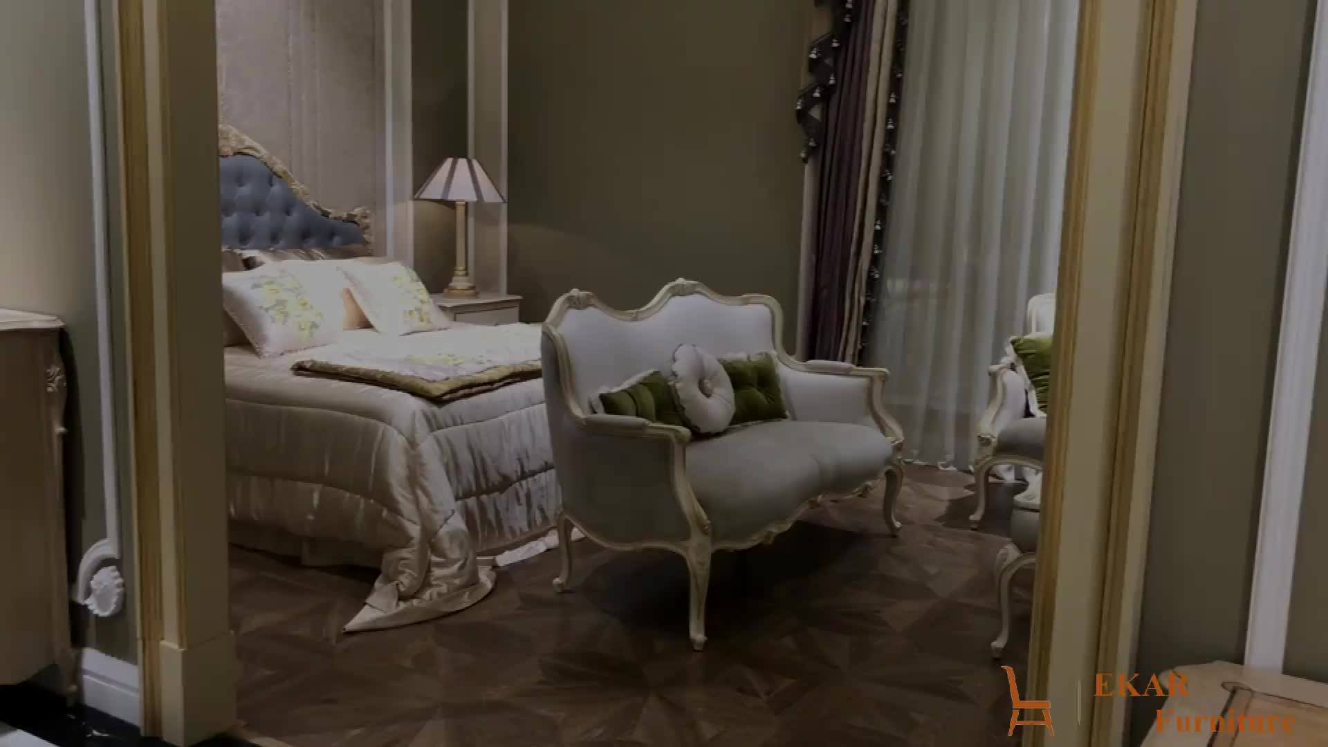 Italian Style Personal Villa King Size Bed Bedroom Furniture Luxury