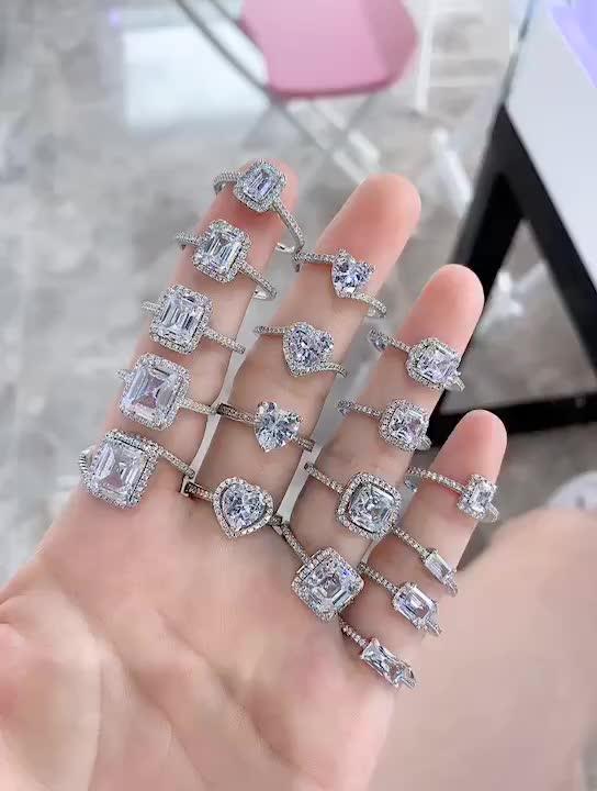 Adodo Factory Wholesale Wedding Rings Jewelry Women 925 Sterling Silver