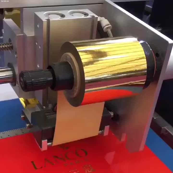 Automatic Digital Foil Printer Flatbed Hot Foil Stamping Press Machine