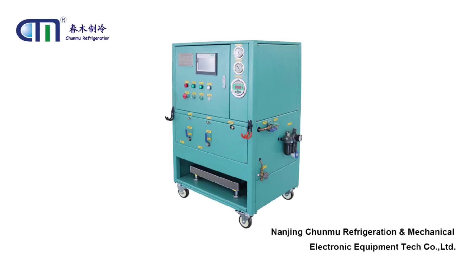 Refrigerant Factory Charging Machine Ammonia Refrigerant Filling