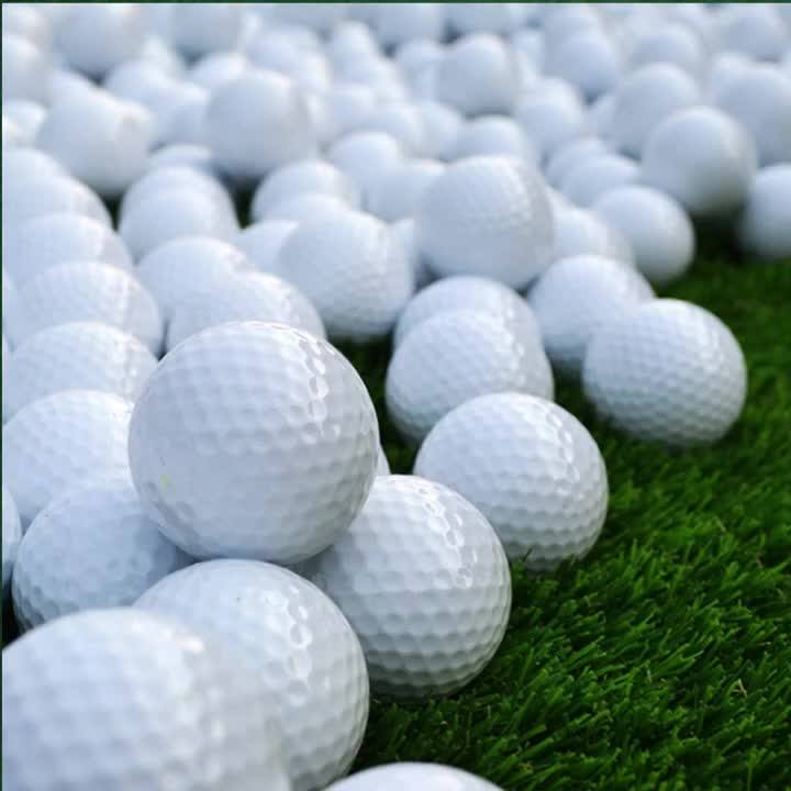 New Blank White Personalized 3 Layers Tournament Golf Ball For Golf