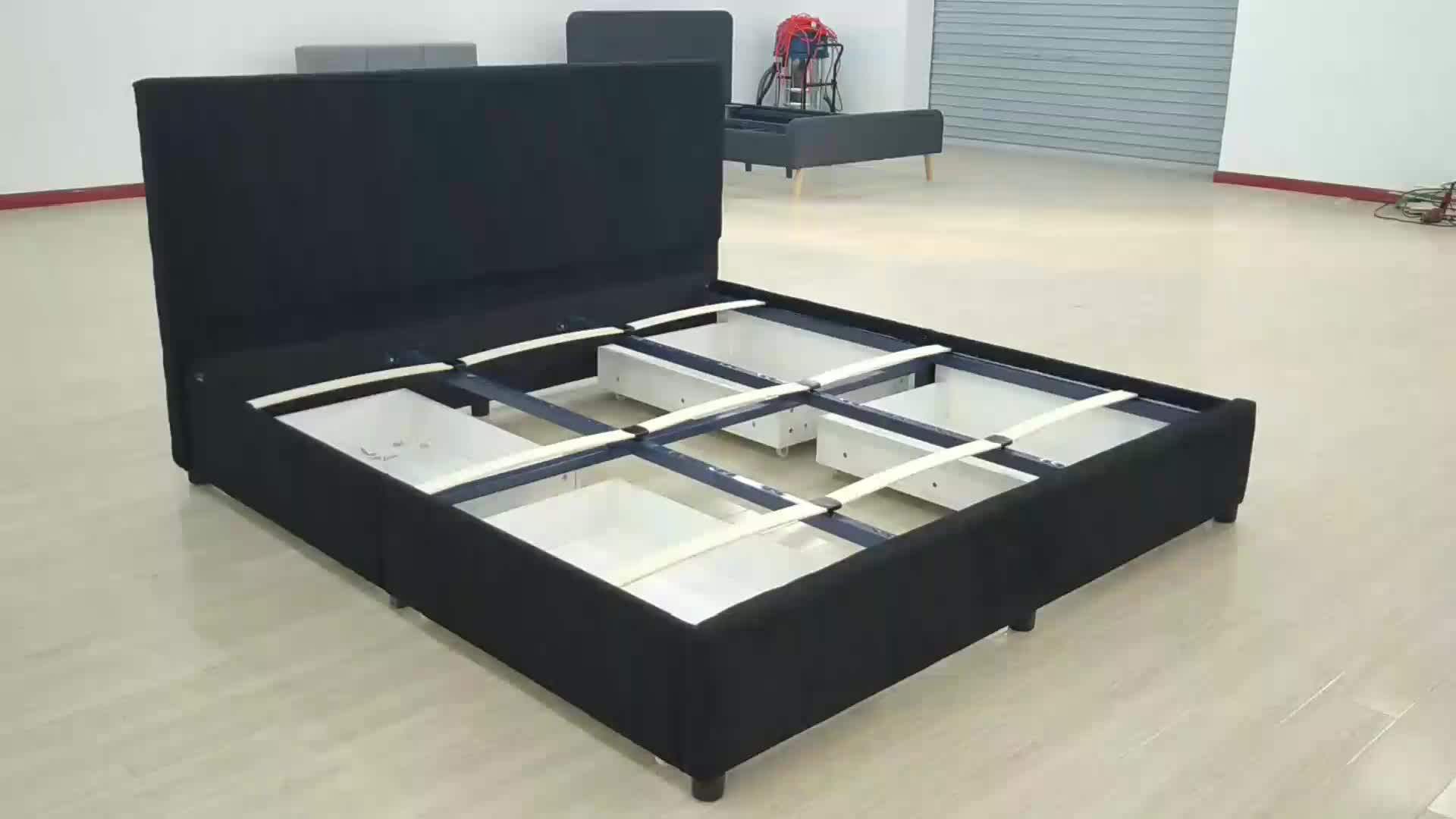 Free Sample Modern Lift Up Hotel Led Single Double Queen King Size