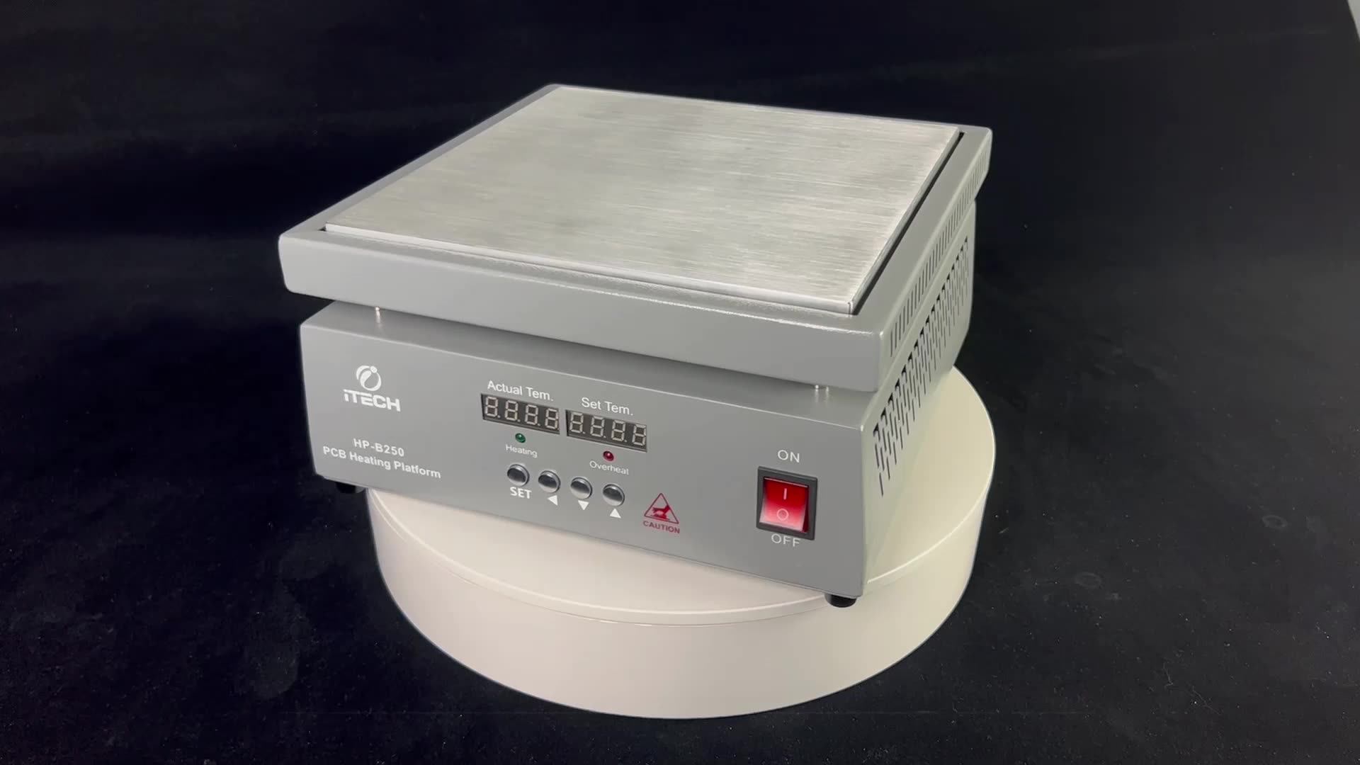 Hpb350 Intelligent Temperature Control Electric Heat Plate 350x300mm