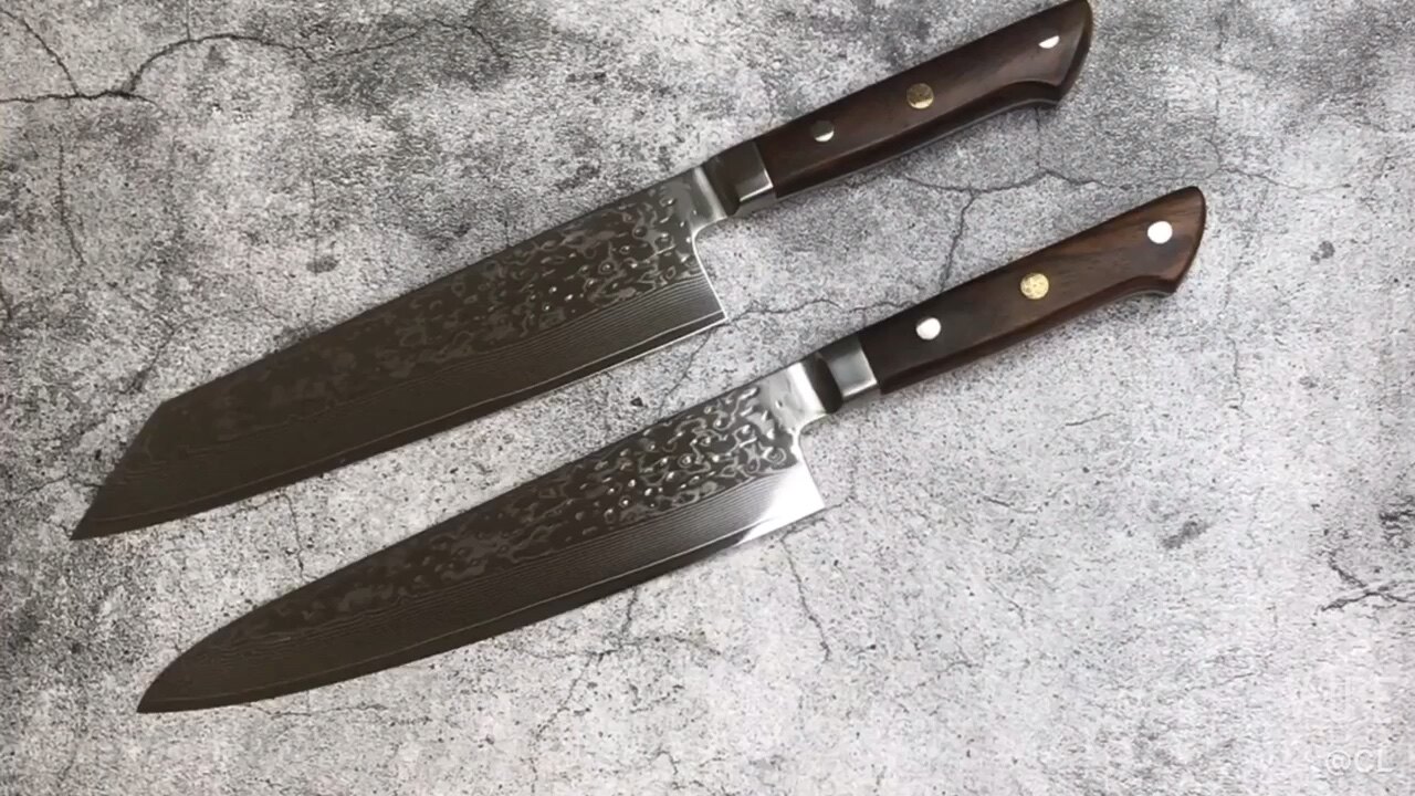 8 Inch Black Diamond Chef Knives German High Carbon Stainless Steel