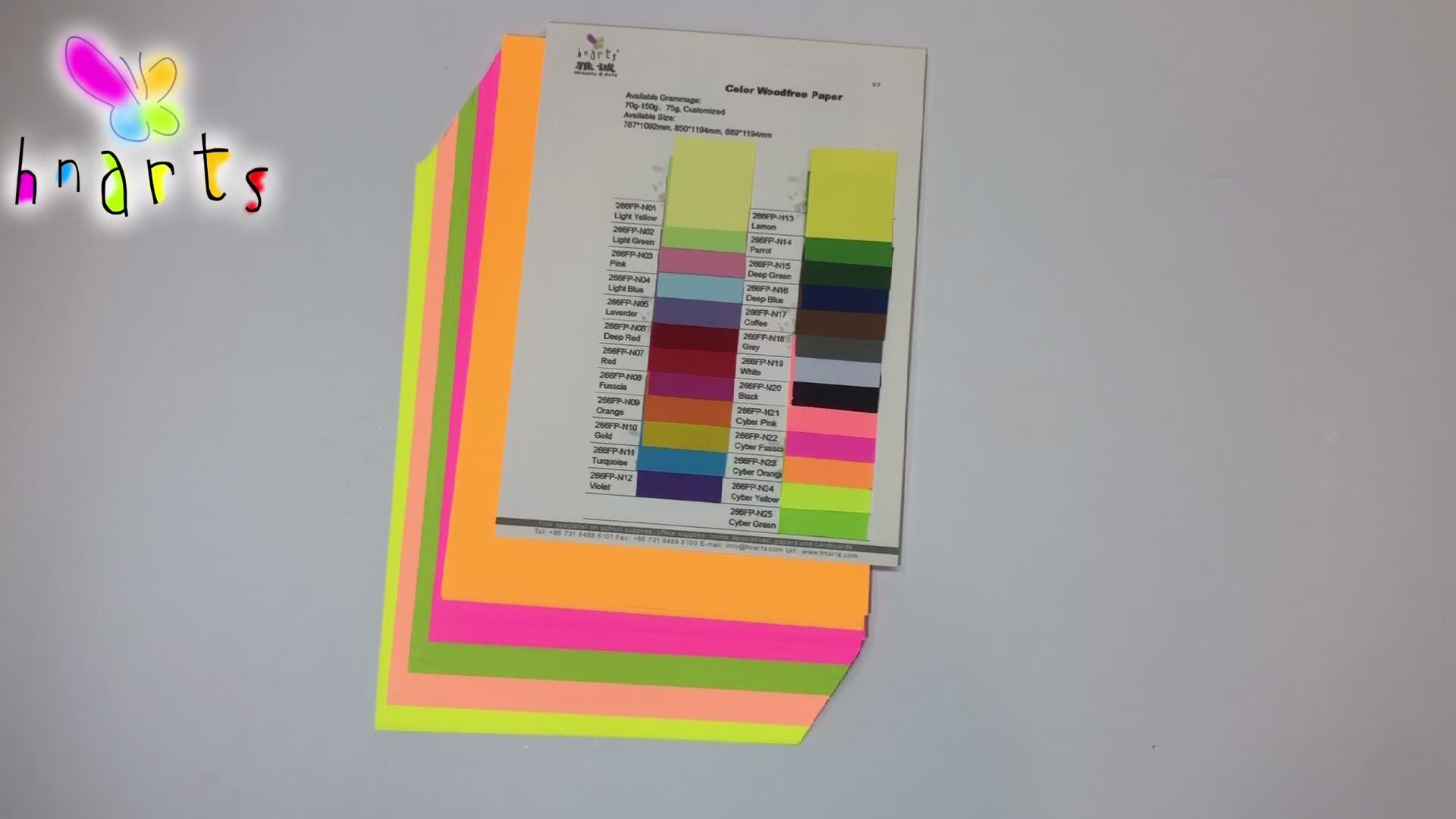 A4 Color Bond Paper 70gsm 80gsm Colored Print Copy Paper Construction