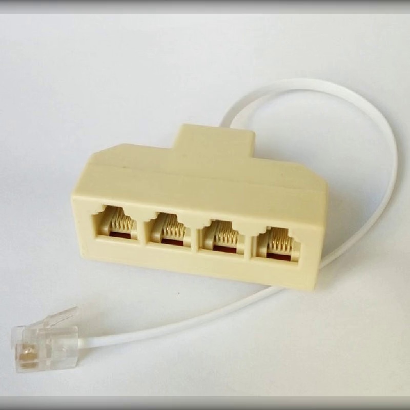 一条线变四条。该接线盒是懂家庭办公的！