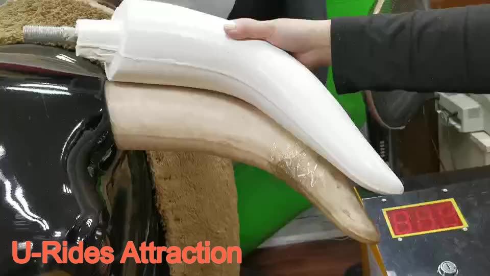 In Stock White Color Mechanical Bull Horns Ox Horn For Mechanical Bull