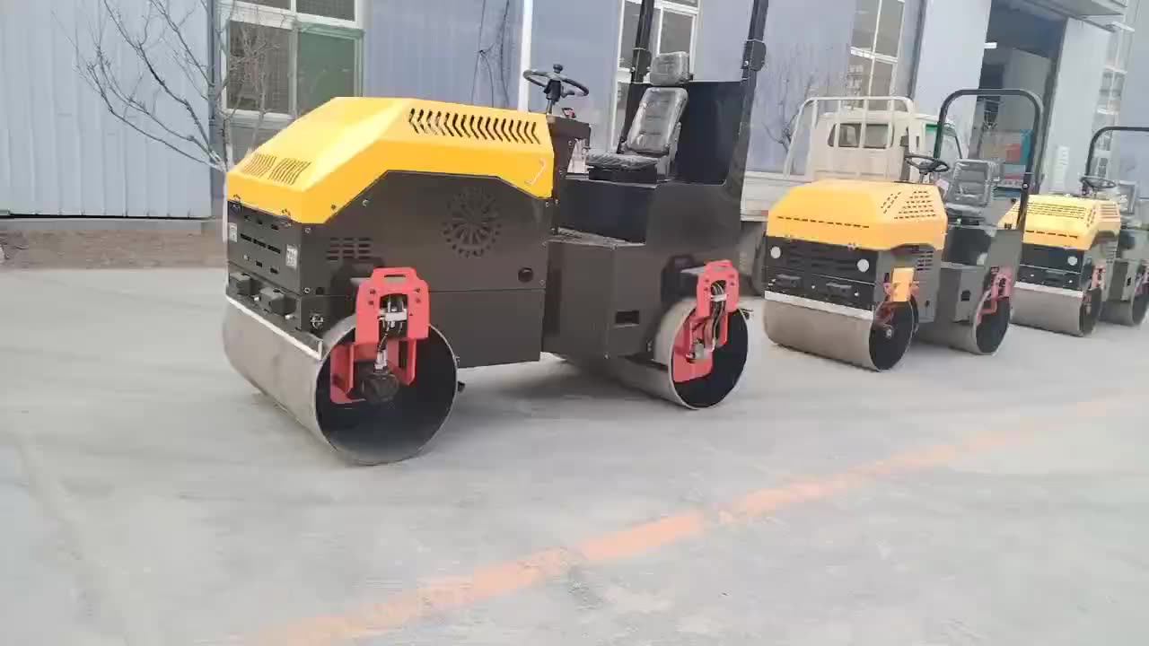 Hand Type 650kg 800kg Roller Two-wheel Two-way Hydraulic Small Roller ...