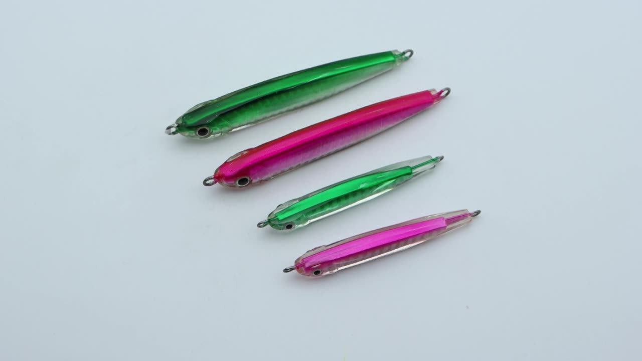 Thorforce Epoxy Jigs Custom Fishing Lure Oem Fish Bait Sinking Lure Epoxy Resin Body Sea Fishing
