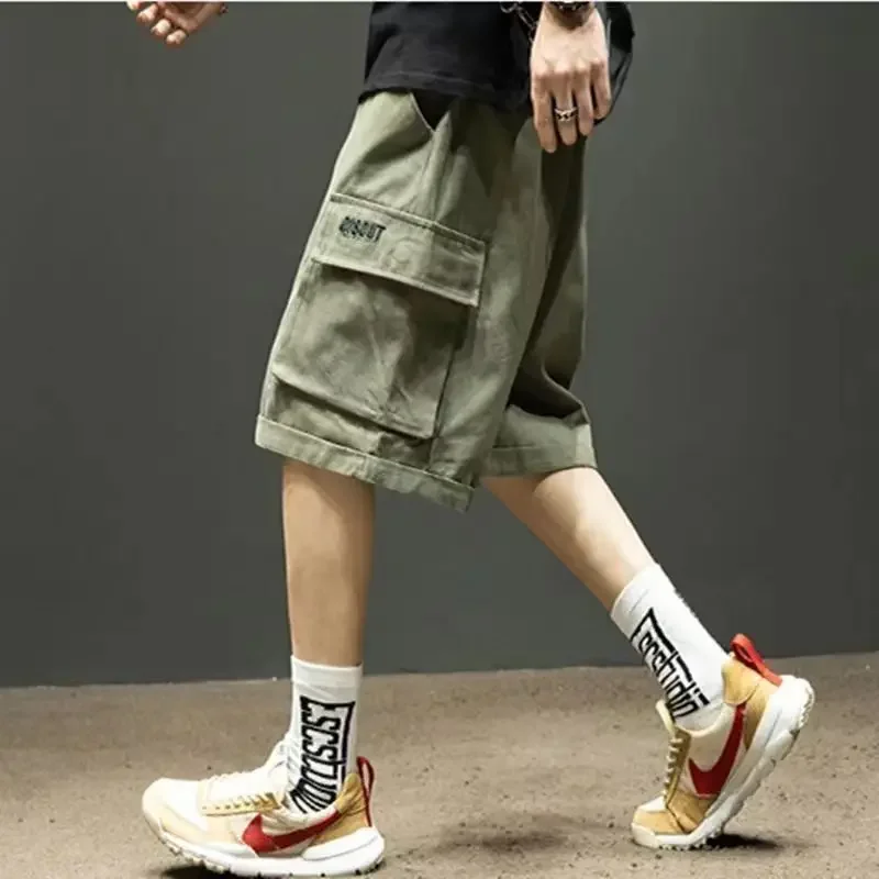 Men's Summer Thin Loose Matchable Trendy New Outerwear Fashion Personality Cool Sporty Casual Pants